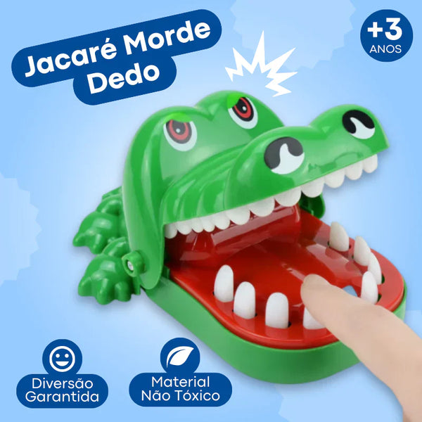 Brinquedo Jacaré Morde Dedo